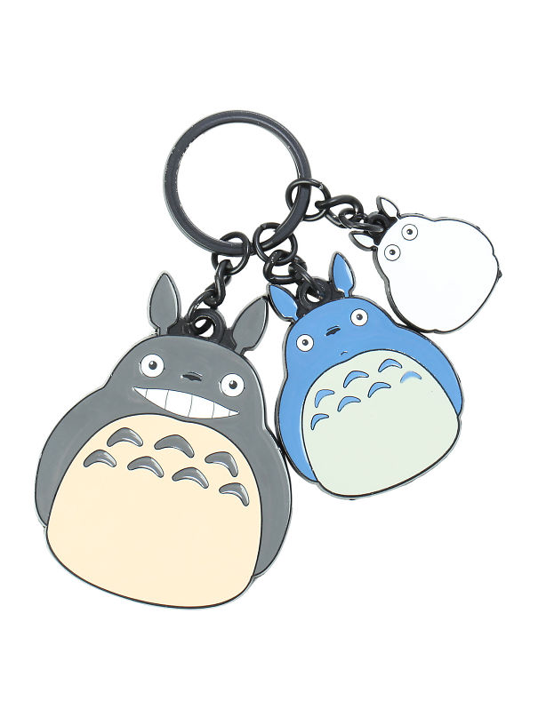 My Neighbor Totoro Three Character Keychain
