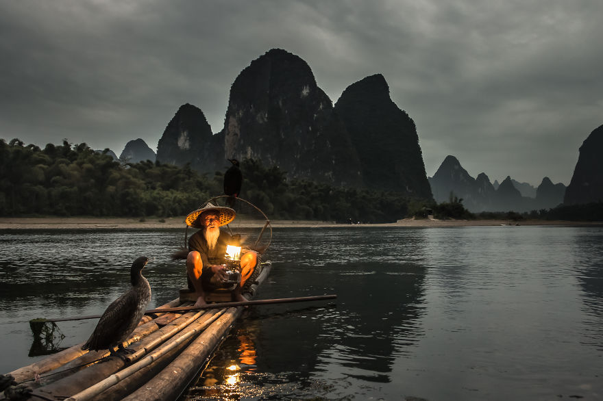 The Dying Art Of Fishing With Cormorants, Yangshuo