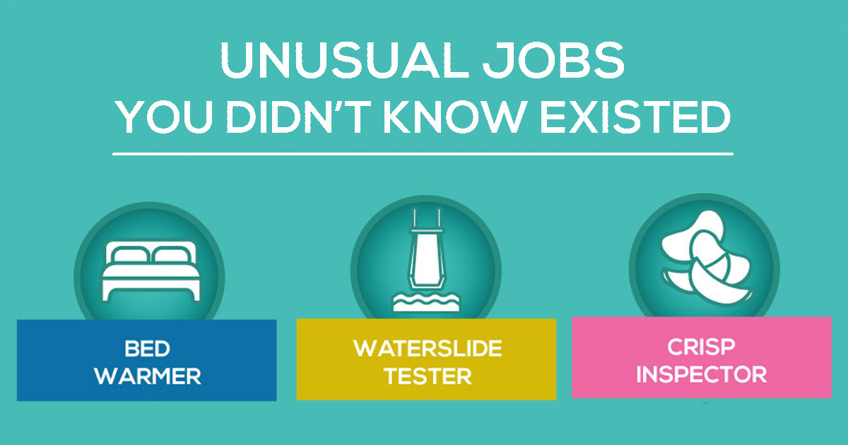Unusual tests. Unusual jobs. Необычные jobs. Weird jobs. Offbeat jobs.