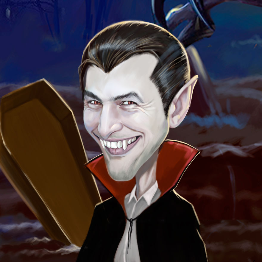 We Draw Caricature Portraits And Their Facebook Covers