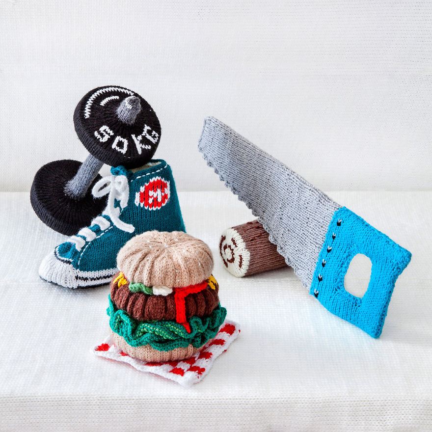 We Knit The Unknittable: Meat, Champagne, Perfume And More