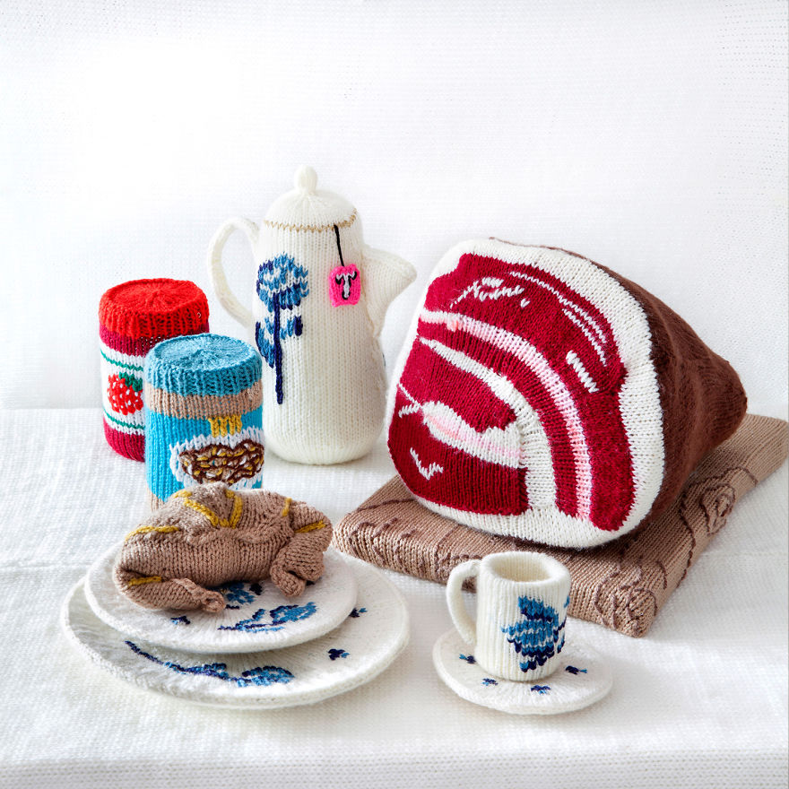 We Knit The Unknittable: Meat, Champagne, Perfume And More