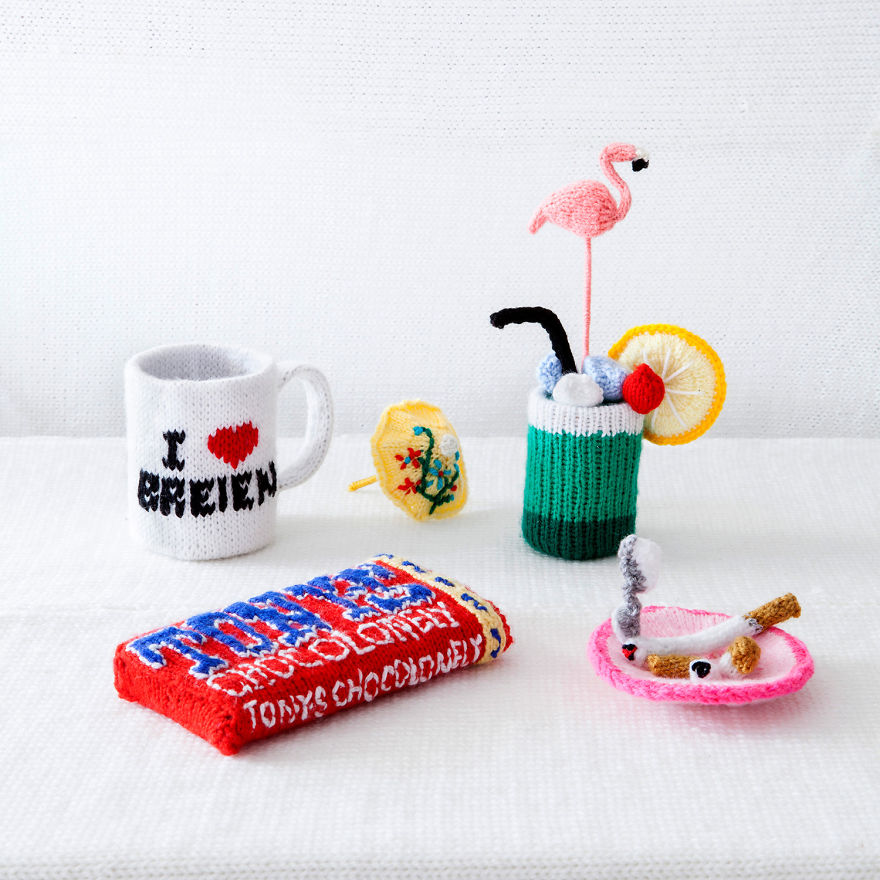 We Knit The Unknittable: Meat, Champagne, Perfume And More