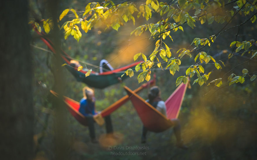 We Took Chilling In A Hammock Into A Whole New Level. Literally