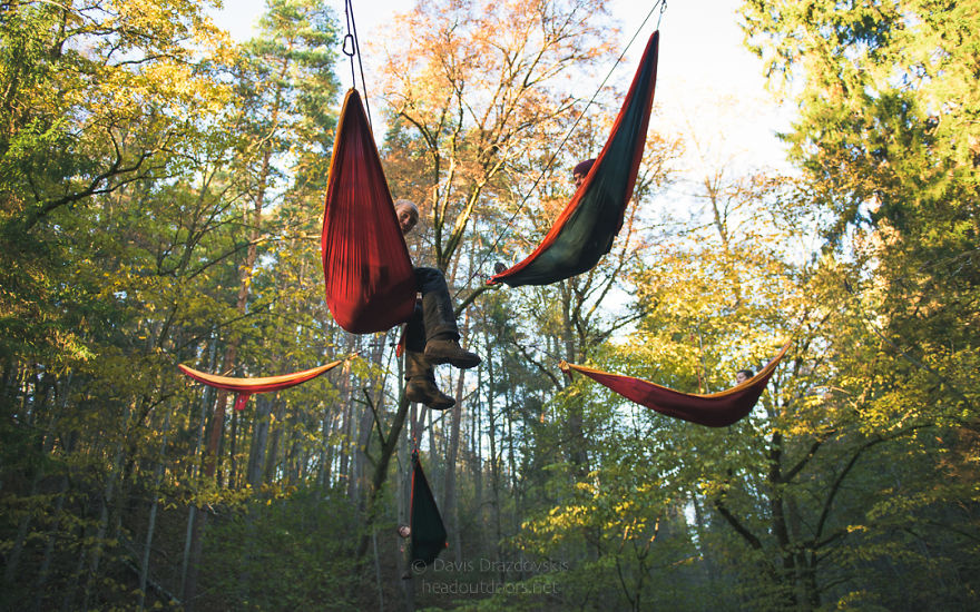 We Took Chilling In A Hammock Into A Whole New Level. Literally We Took Chilling In A Hammock Into A Whole New Level. Literally