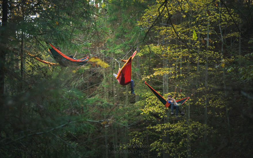 We Took Chilling In A Hammock Into A Whole New Level. Literally