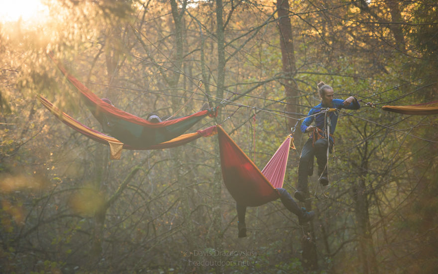 We Took Chilling In A Hammock Into A Whole New Level. Literally