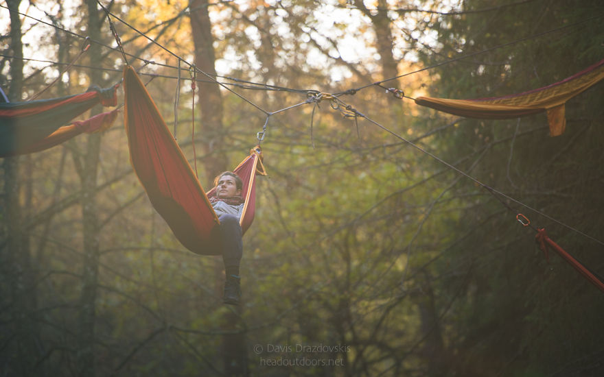 We Took Chilling In A Hammock Into A Whole New Level. Literally We Took Chilling In A Hammock Into A Whole New Level. Literally