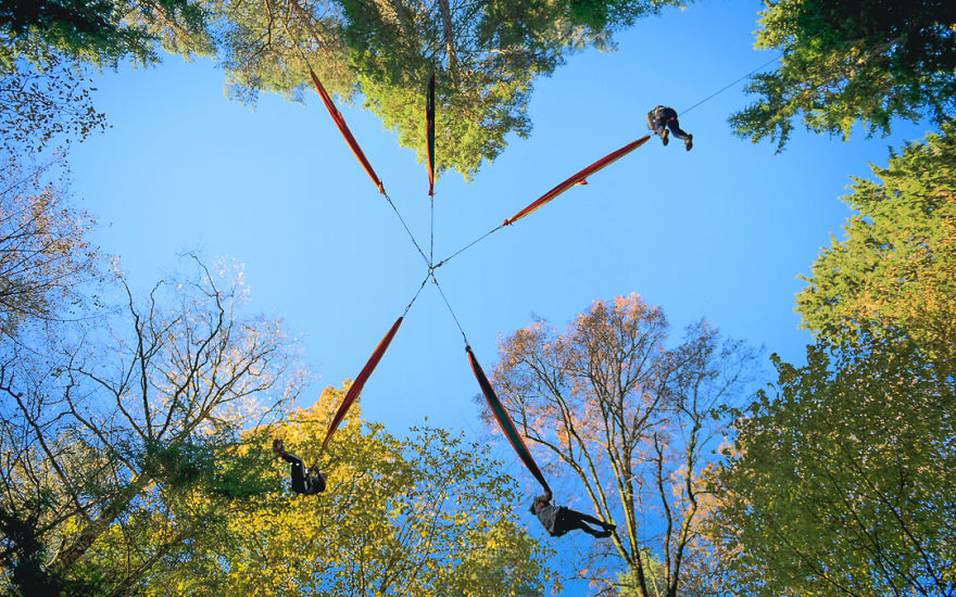 We Took Chilling In A Hammock Into A Whole New Level. Literally