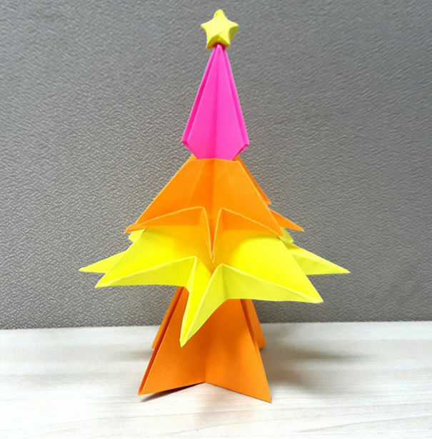 Origami Christmas Tree