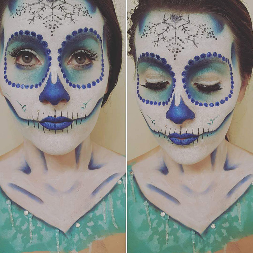 25 Days Of Christmas-Themed Makeup