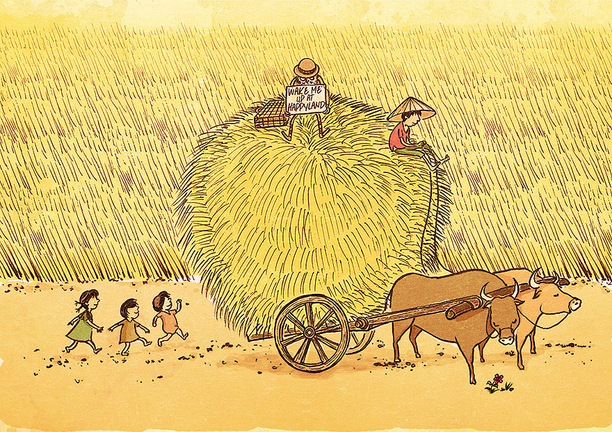 Man Travels The World Looking For Happiness Until He Finds It In The Most Unexpected Place