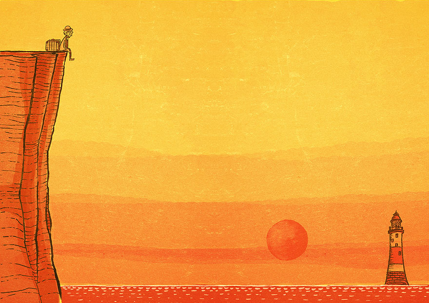 Man Travels The World Looking For Happiness Until He Finds It In The Most Unexpected Place