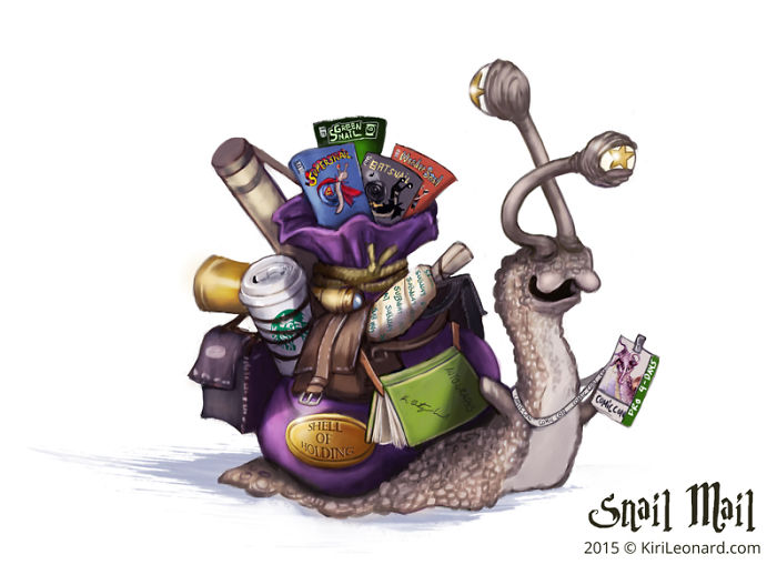Comic Con Snail