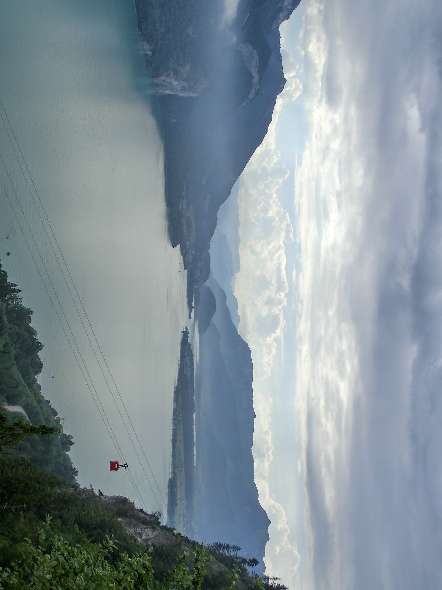 St. Wolfgang/bad Aussee After A Heavy Storm