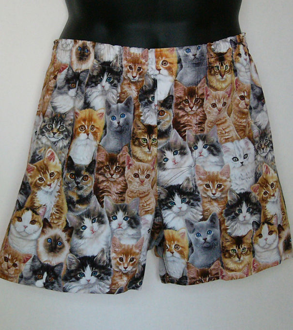 Cat Boxer Shorts