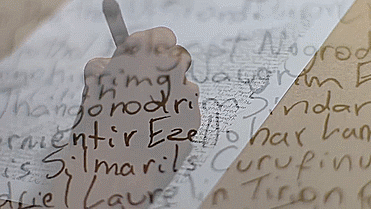 I Used An Ink Pen To Make Tolkien's Portrait Out Of His Words