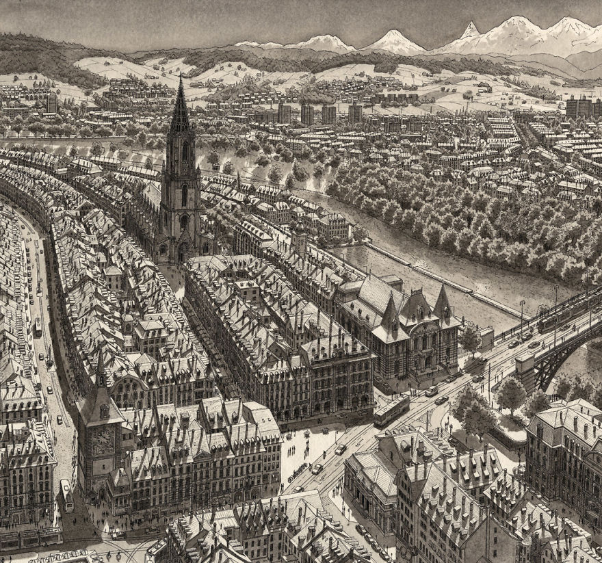 I Draw Famous Cities From My Memory I Draw Famous Cities From My Memory