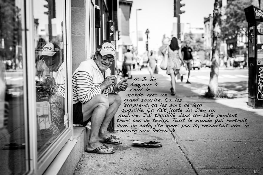 I Listen To The Stories Of The Homeless And Share Them With The World