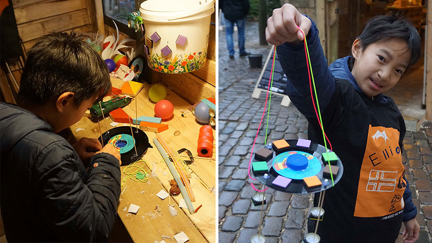 I Made A Recycled Workshop House, Where People Make Their Own Christmas Gifts, And It's Free! I Made A Recycled Workshop House, Where People Make Their Own Christmas Gifts, And It's Free!