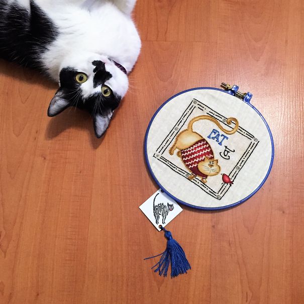 #70 Embroidery Hoop Art