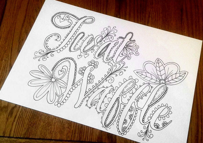 Swear Word Coloring Book Will Help You Stop Swearing And Start Coloring In 2016