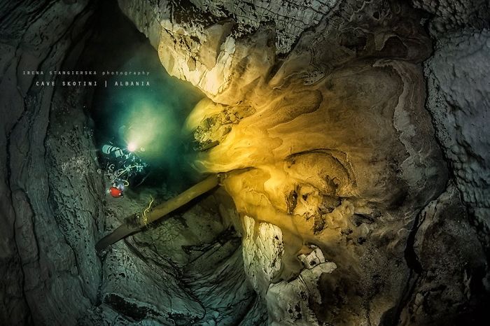 The Magical Underwater World Of Albanian Caves The Magical Underwater World Of Albanian Caves