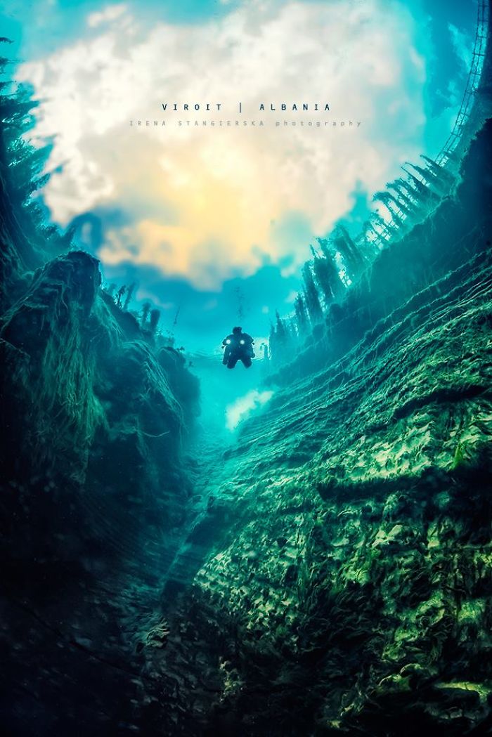The Magical Underwater World Of Albanian Caves The Magical Underwater World Of Albanian Caves