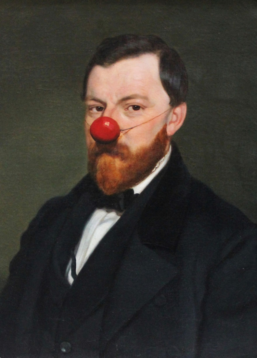 French Artist Restores Flea Market Paintings And Adds His Own Stories To Them