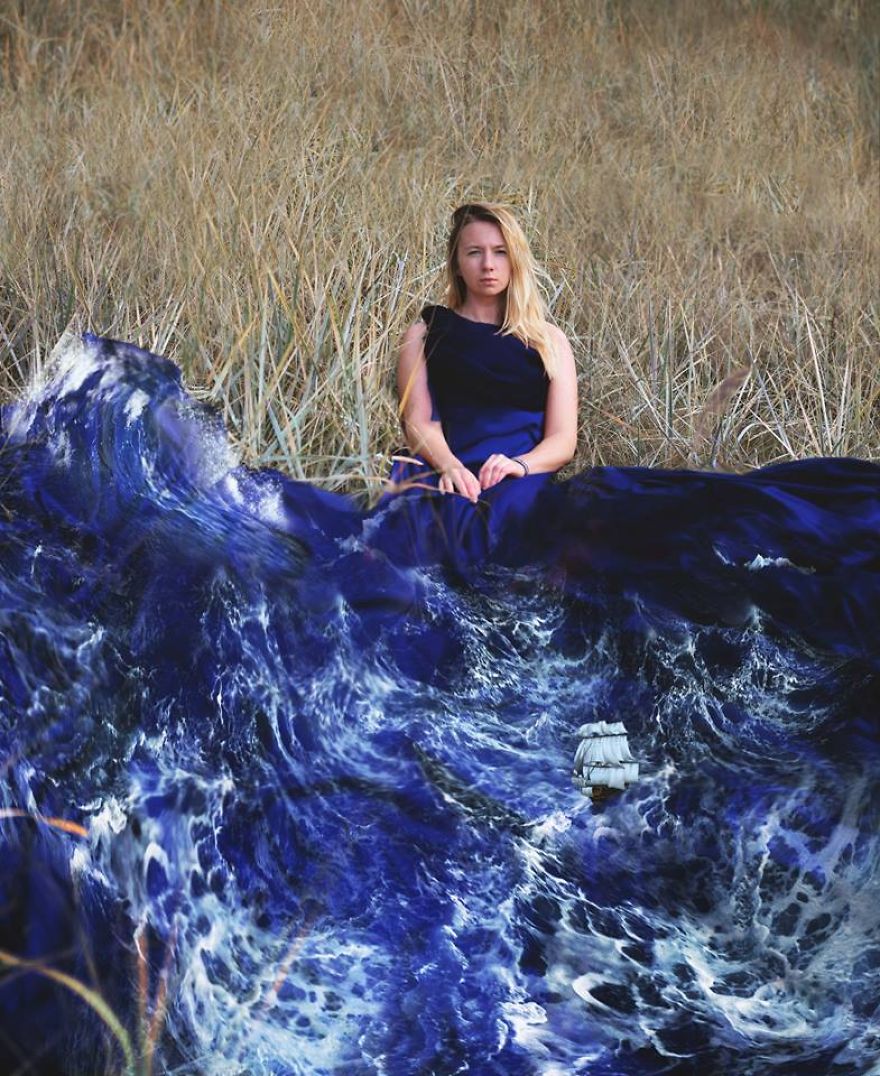 Self-Taught Artist Captures The Connection Between Humans And Nature In Self-Portraits Self-Taught Artist Captures The Connection Between Humans And Nature In Self-Portraits