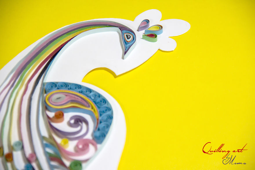 A Mother Of Two Creates Amazing Art Using Quilling Paper A Mother Of Two Creates Amazing Art Using Quilling Paper