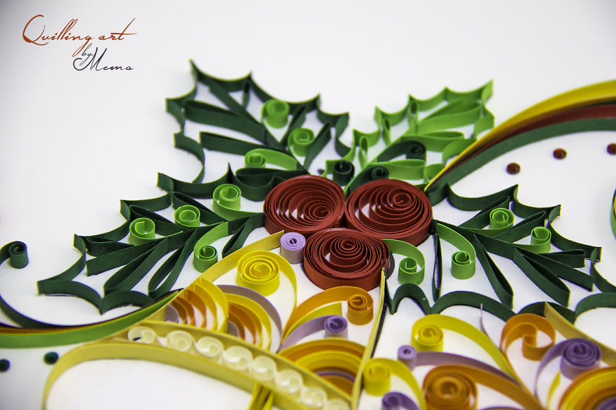 A Mother Of Two Creates Amazing Art Using Quilling Paper A Mother Of Two Creates Amazing Art Using Quilling Paper