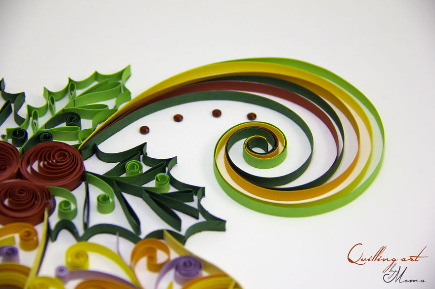 A Mother Of Two Creates Amazing Art Using Quilling Paper A Mother Of Two Creates Amazing Art Using Quilling Paper