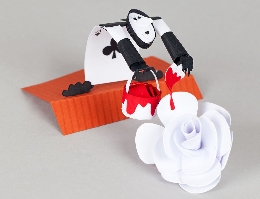 Alice In My Paper Wonderland Form The Letter A Alice In My Paper Wonderland Form The Letter A