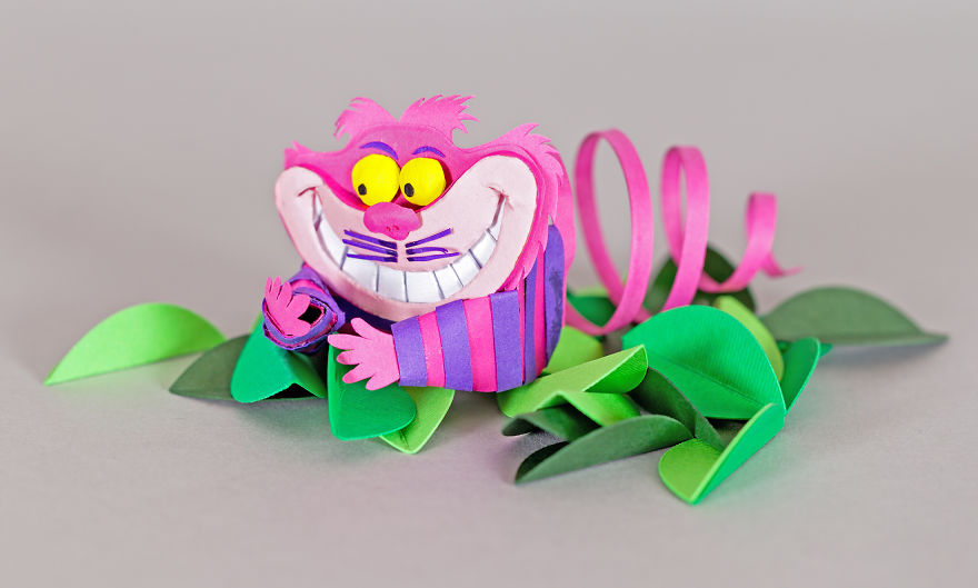 Alice In My Paper Wonderland Form The Letter A Alice In My Paper Wonderland Form The Letter A