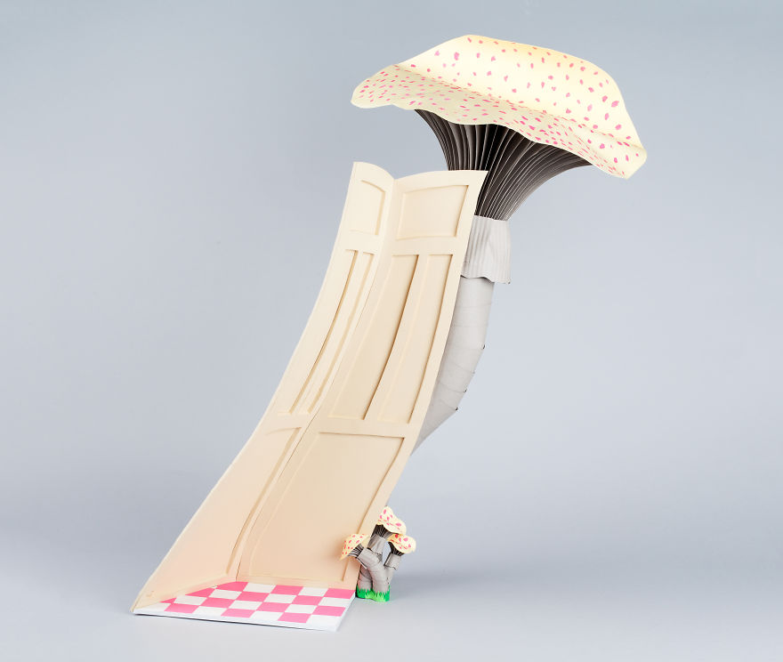 Alice In My Paper Wonderland Form The Letter A Alice In My Paper Wonderland Form The Letter A