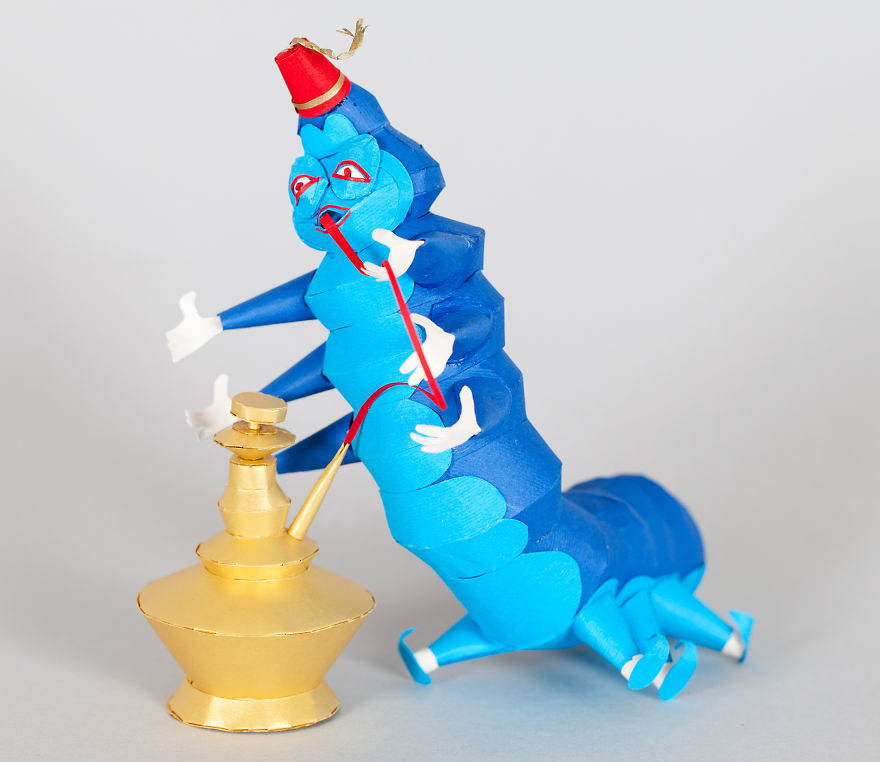 Alice In My Paper Wonderland Form The Letter A Alice In My Paper Wonderland Form The Letter A