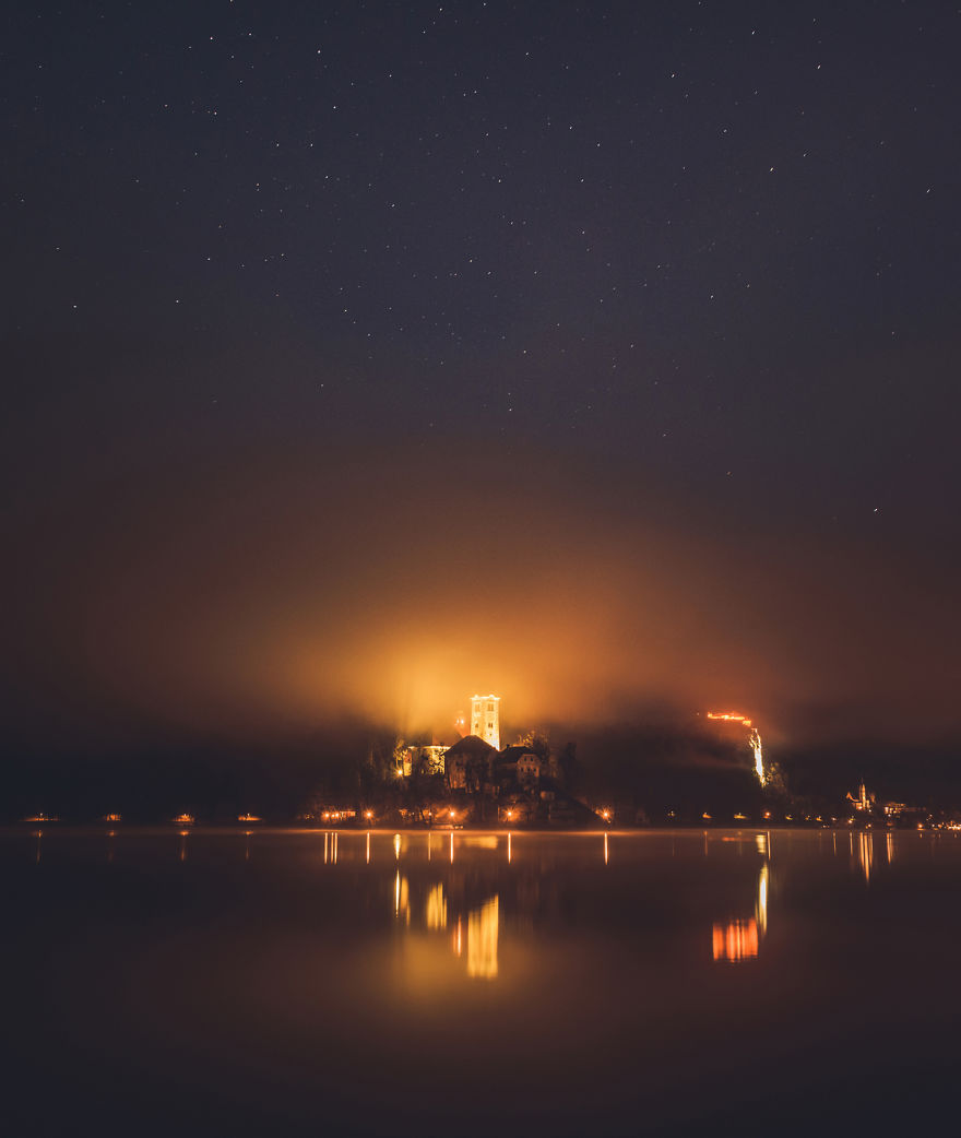 Another Magical Sunrise At Lake Bled In Slovenia