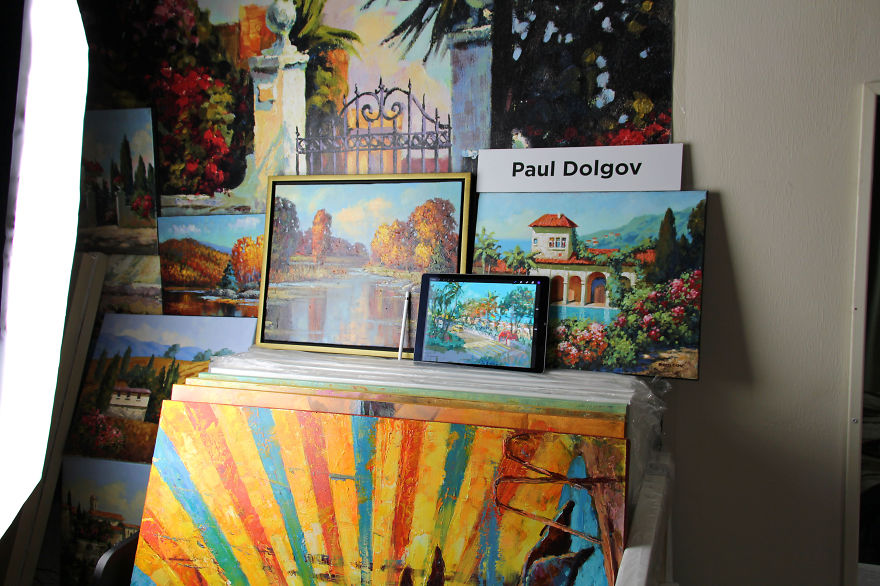 Art Made With Ipad Pro Meets Oil Painting Inside My Studio Art Made With Ipad Pro Meets Oil Painting Inside My Studio