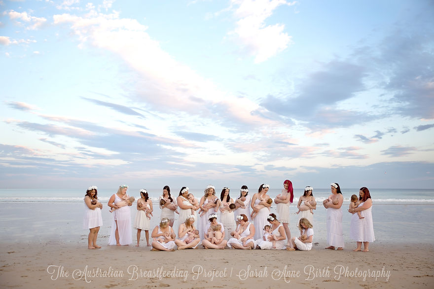 Australian Project Raises Awareness Of The Beauty Of Breastfeeding