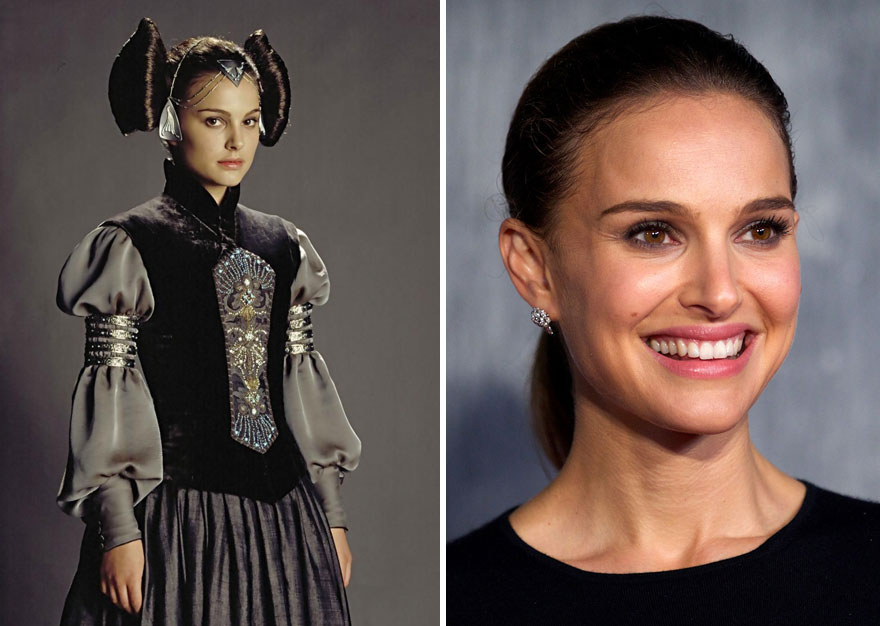 Natalie Portman As Padmé Amidala, 2003 And 2015