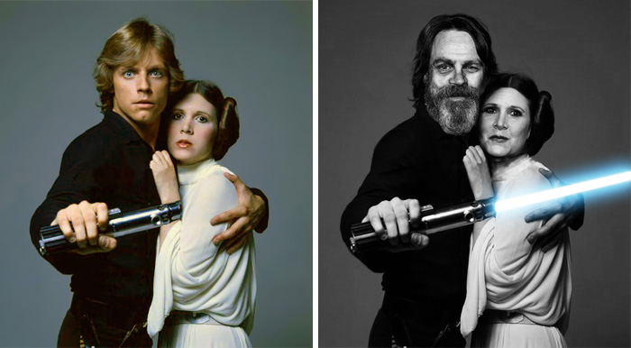 Star Wars Actors Then And Now