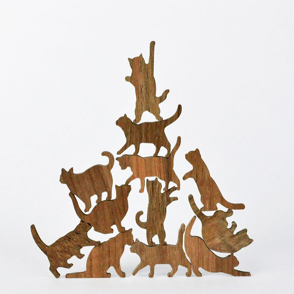 Cat Jenga