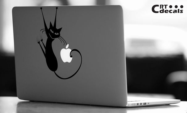 Black Cat Decal For Cat Lovers