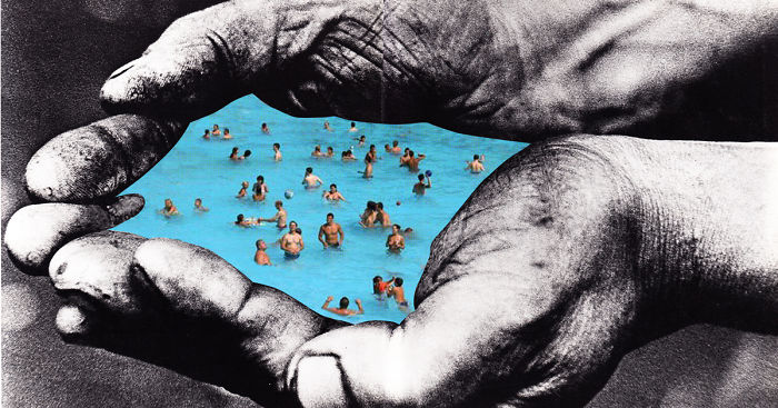 I Create Cynical Collages That Tell The Uncomfortable Truth About Our Modern World