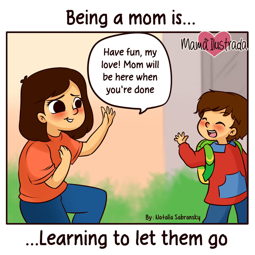 Being A Mom Is...