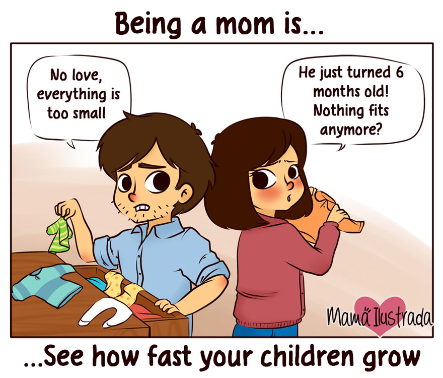 Being A Mom Is...