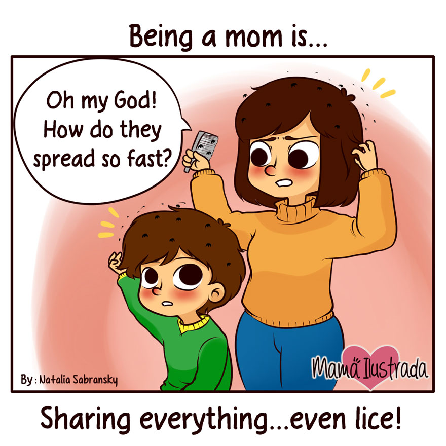 Being A Mom Is...