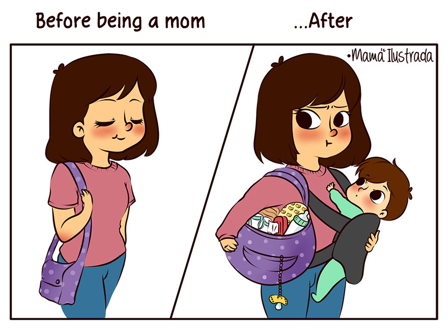 Being A Mom Is...