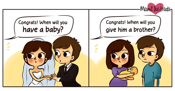 Mom Illustrates Her Everyday Motherhood Problems